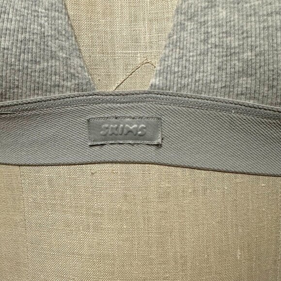 Stretch Cotton Rib Plunge Bralette - Picture 6 of 12